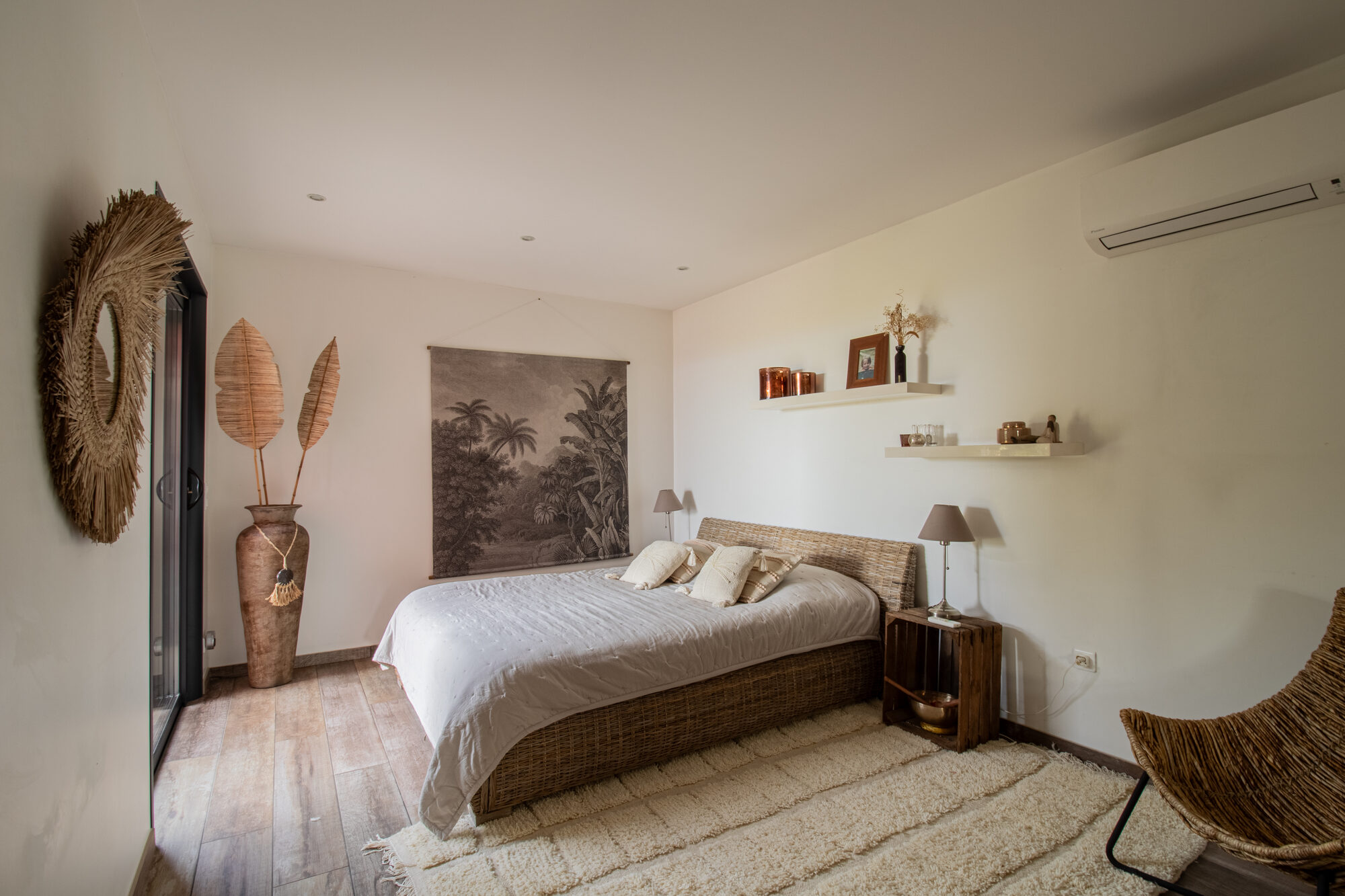 Chambre bohème — photographe d'intérieur Var
